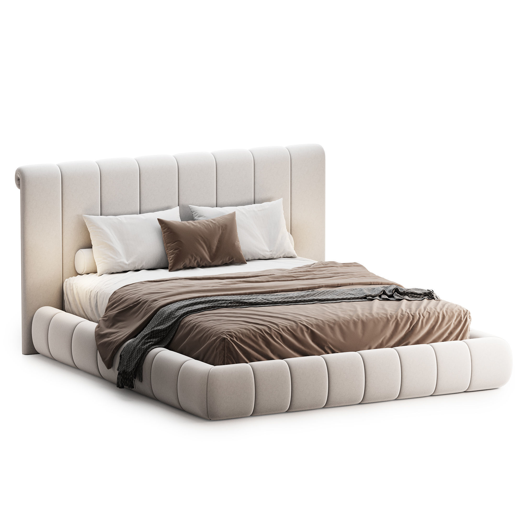 Life Time Bed 3D model_2