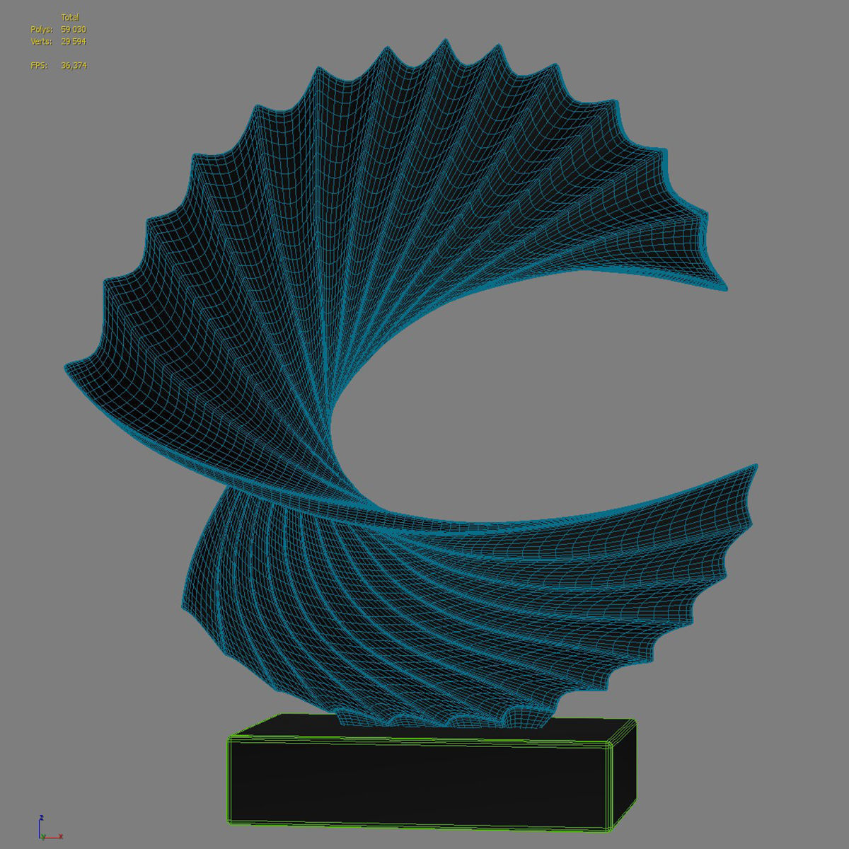 Abstract decor Tauzveok 3D model_6