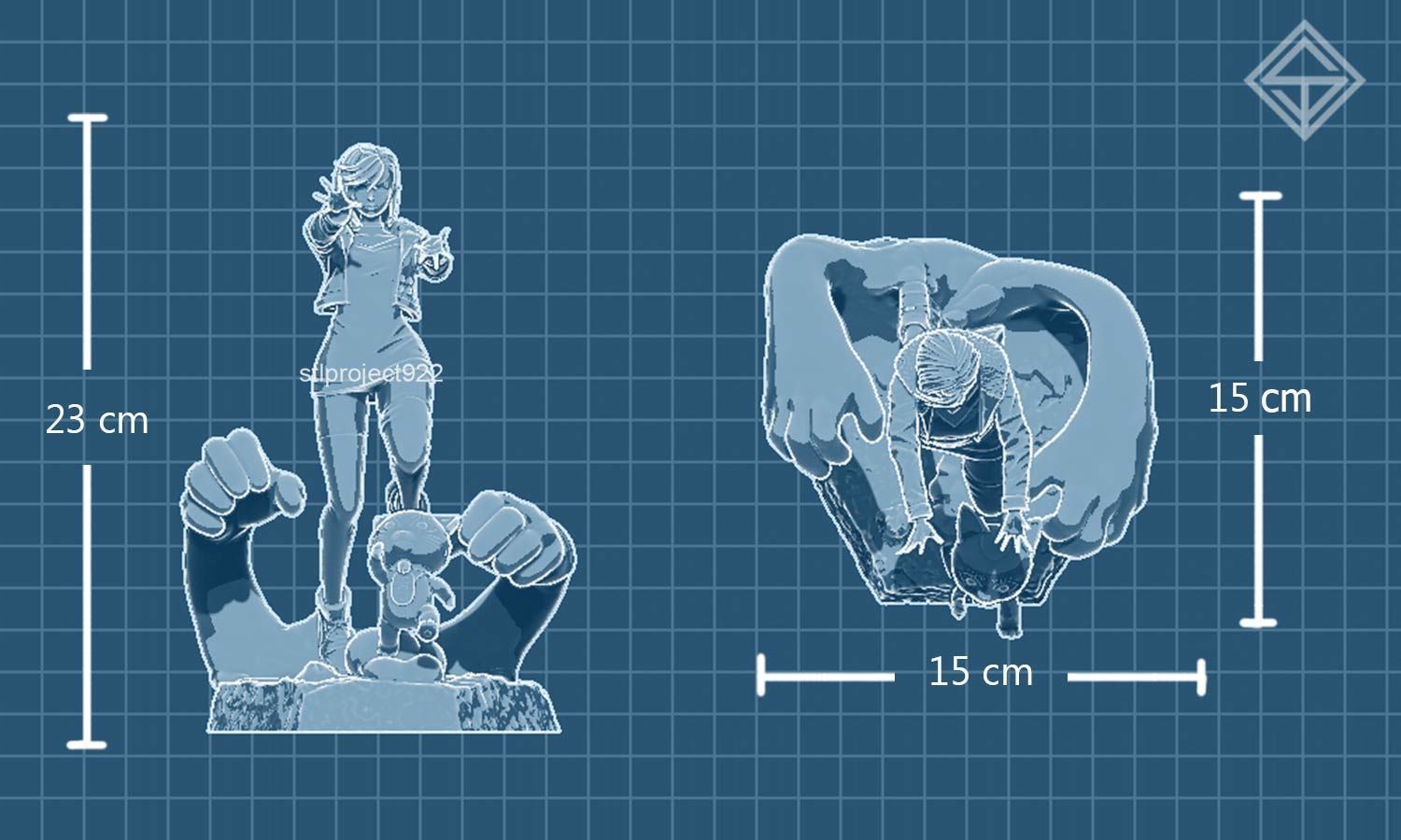Momo Ayase 3D print model_5