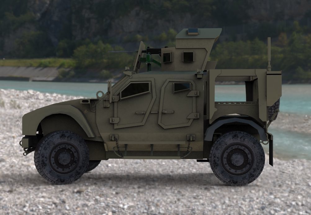Oshkosh M-ATV  3D model_3