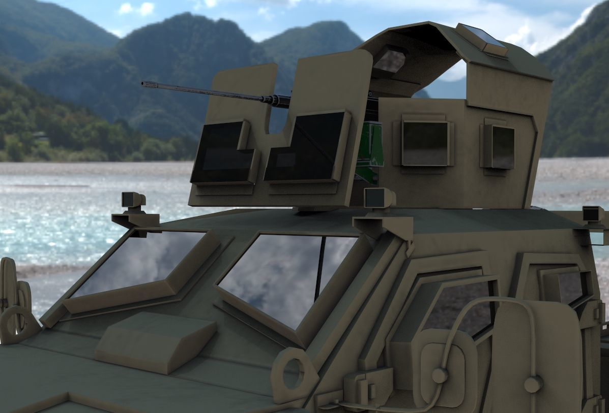 Oshkosh M-ATV  3D model_4