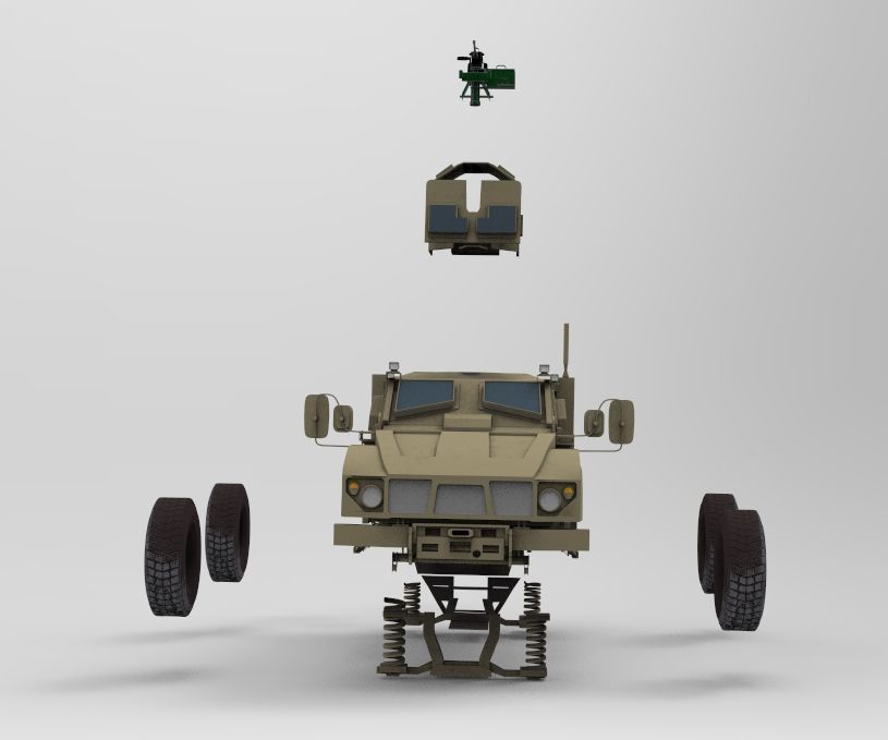 Oshkosh M-ATV  3D model_10