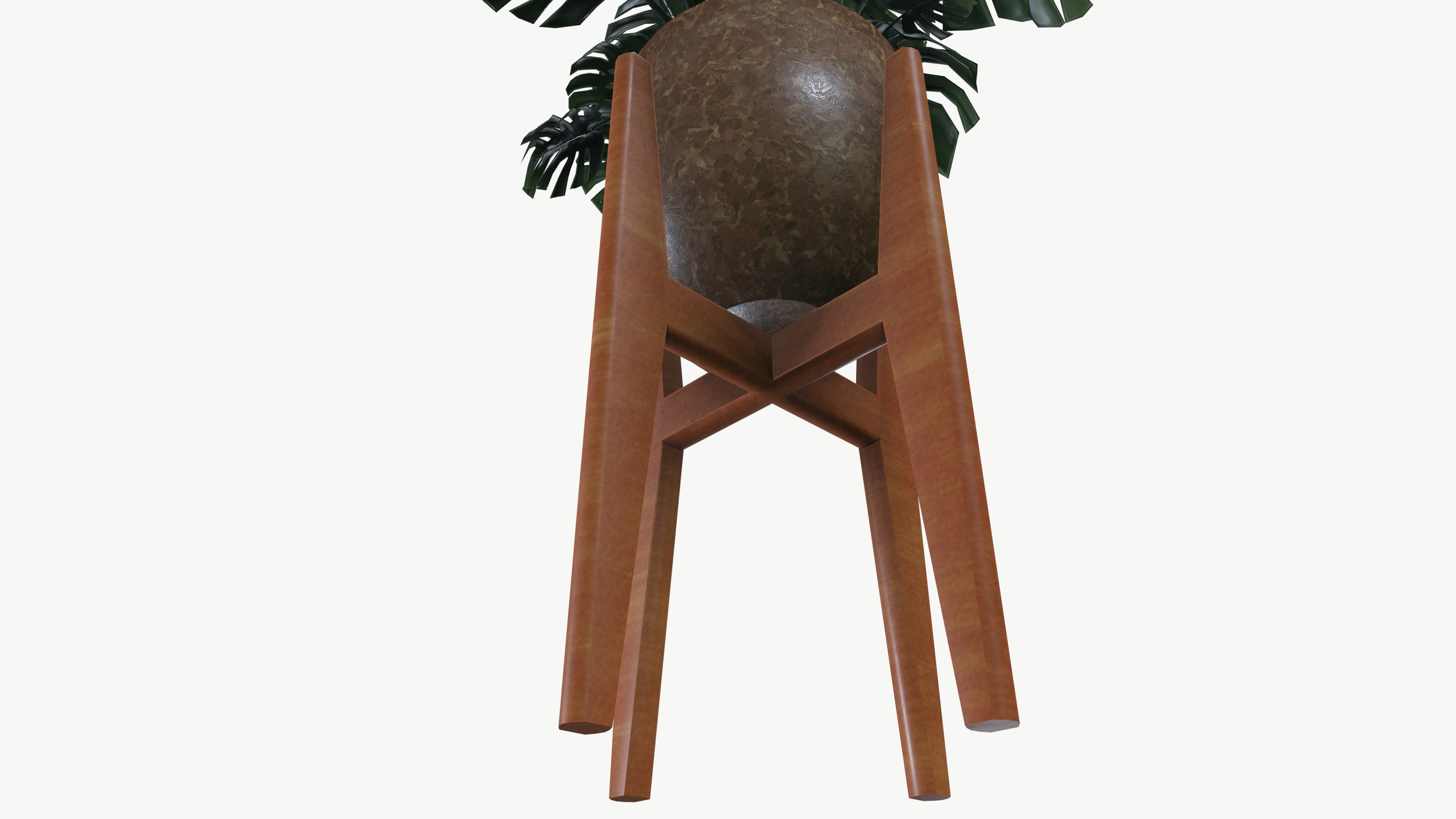 Flower Pot 3D model_6