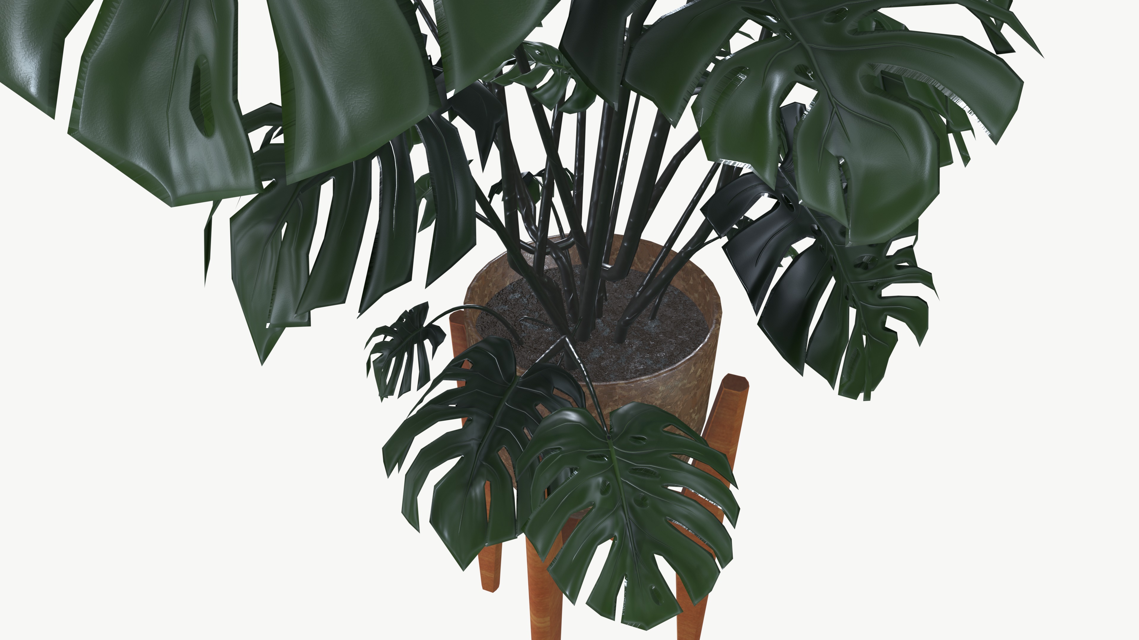 Flower Pot 3D model_4