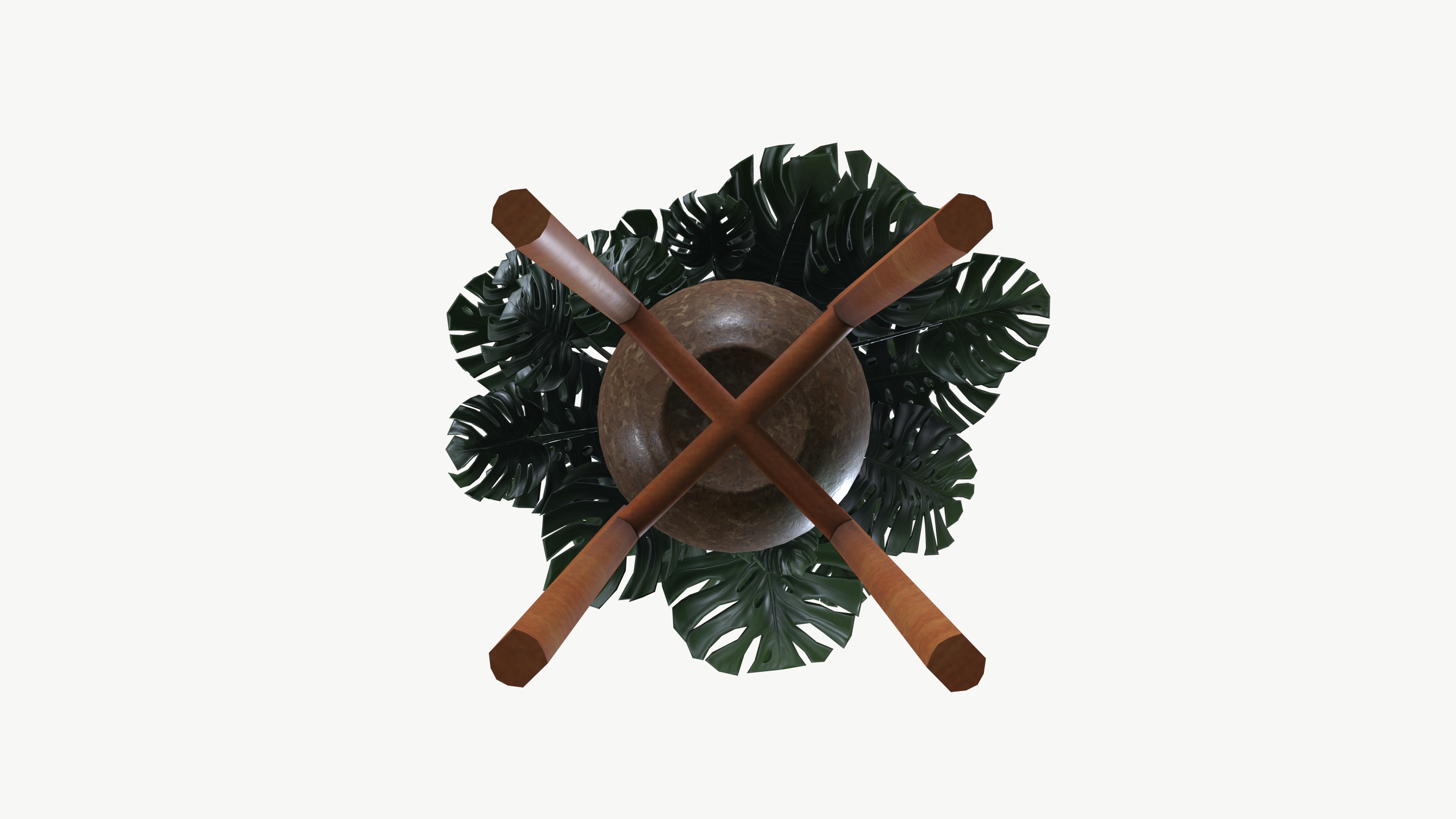 Flower Pot 3D model_7