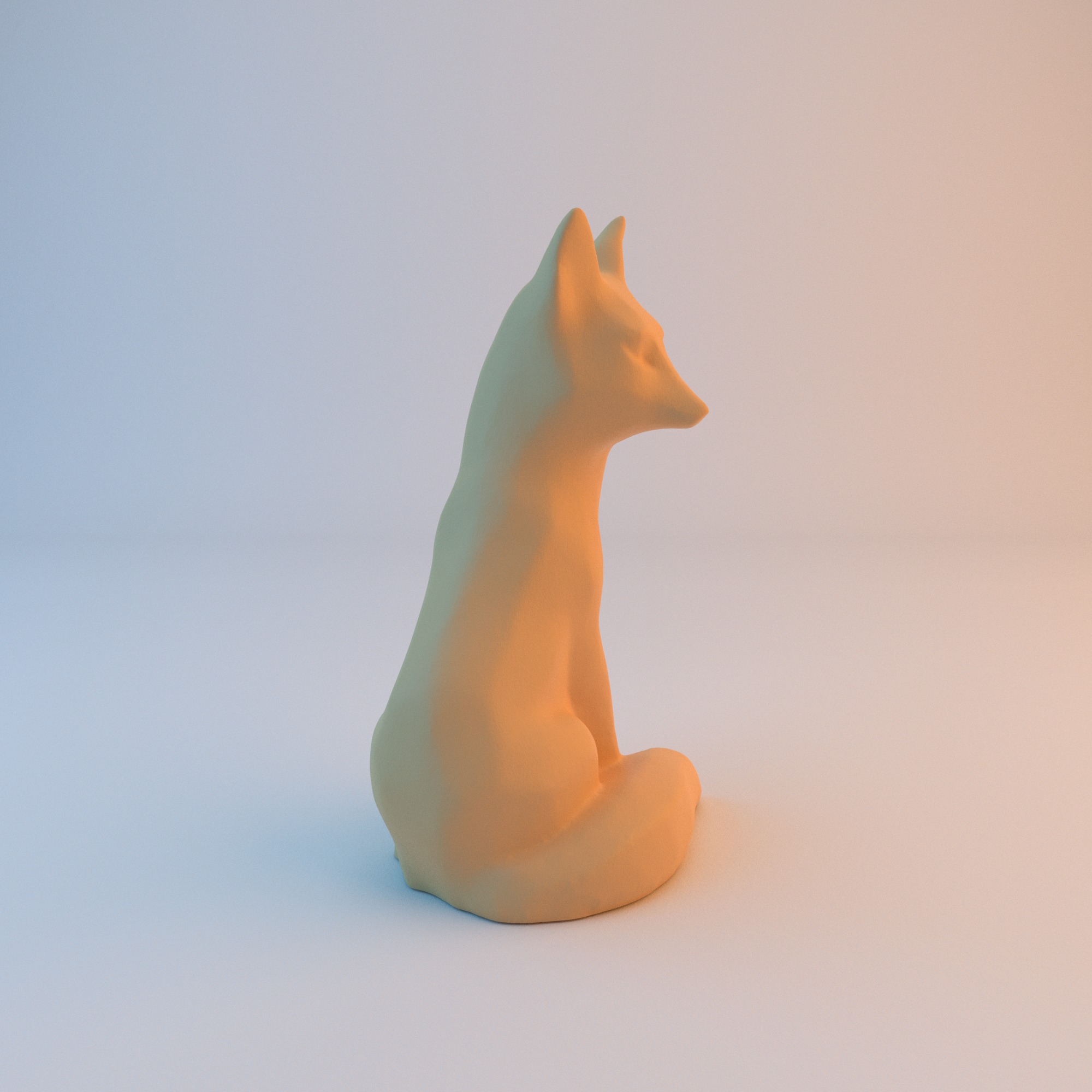 Fox STL File - 114 3D print model_10