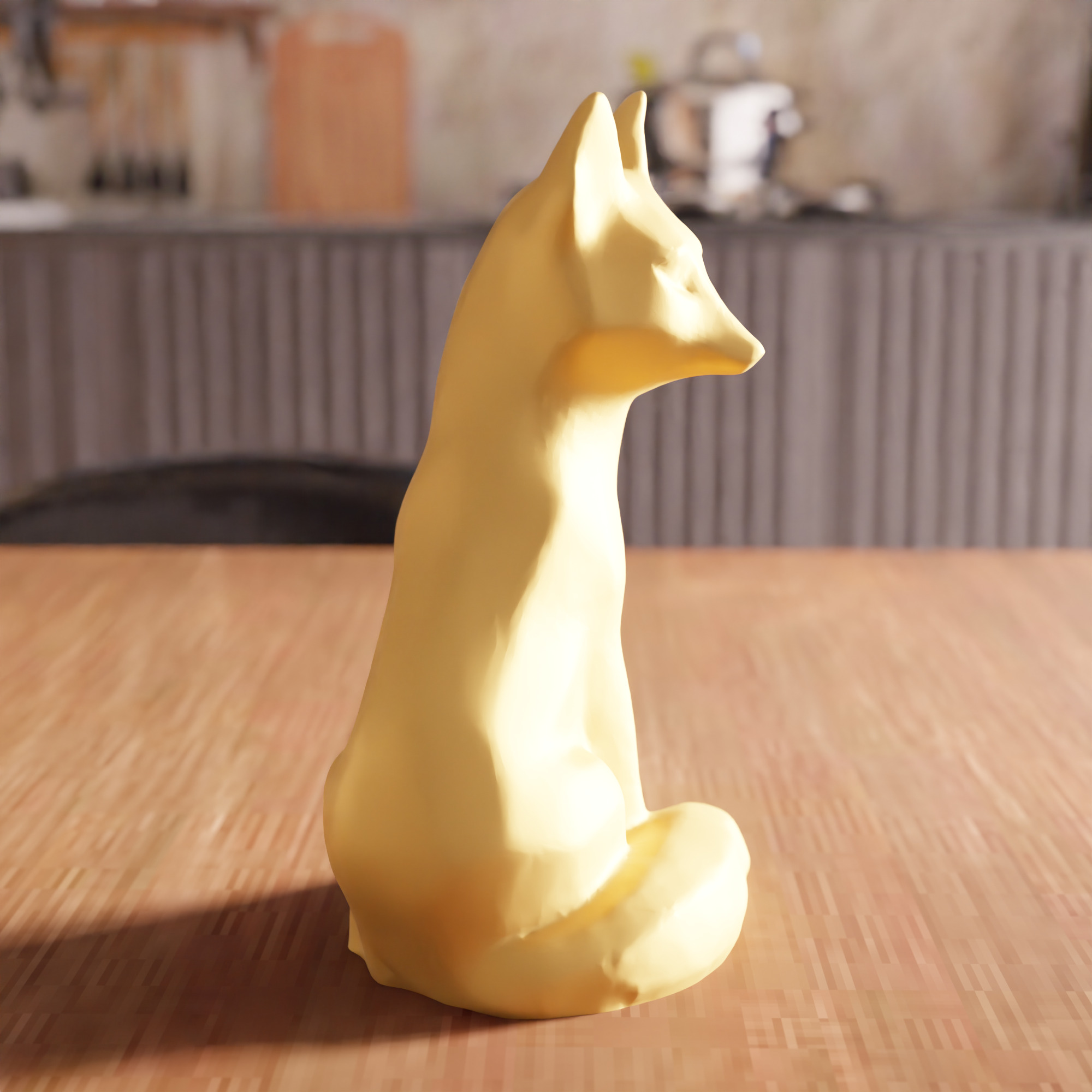 Fox STL File - 114 3D print model_5