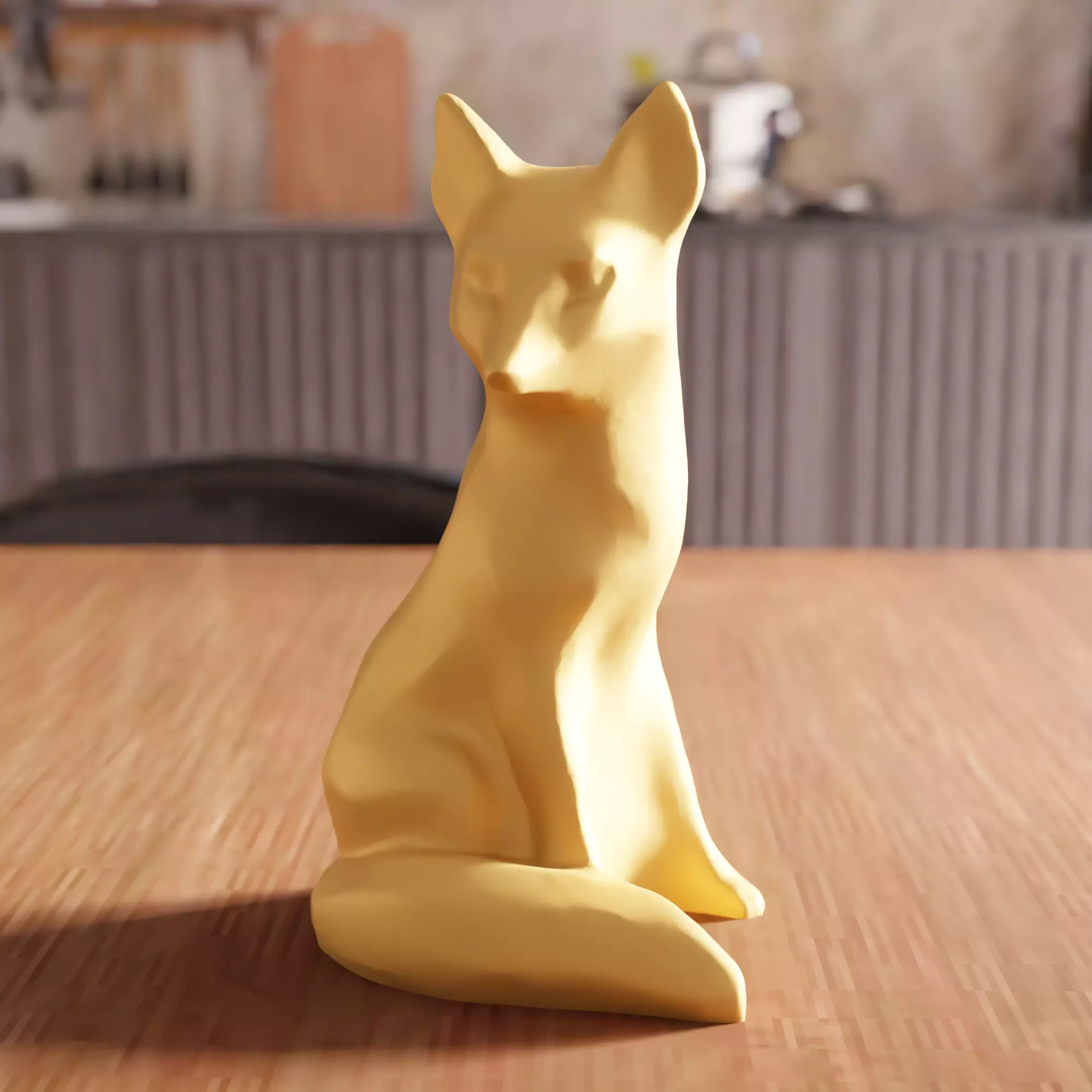Fox STL File - 114 3D print model_0
