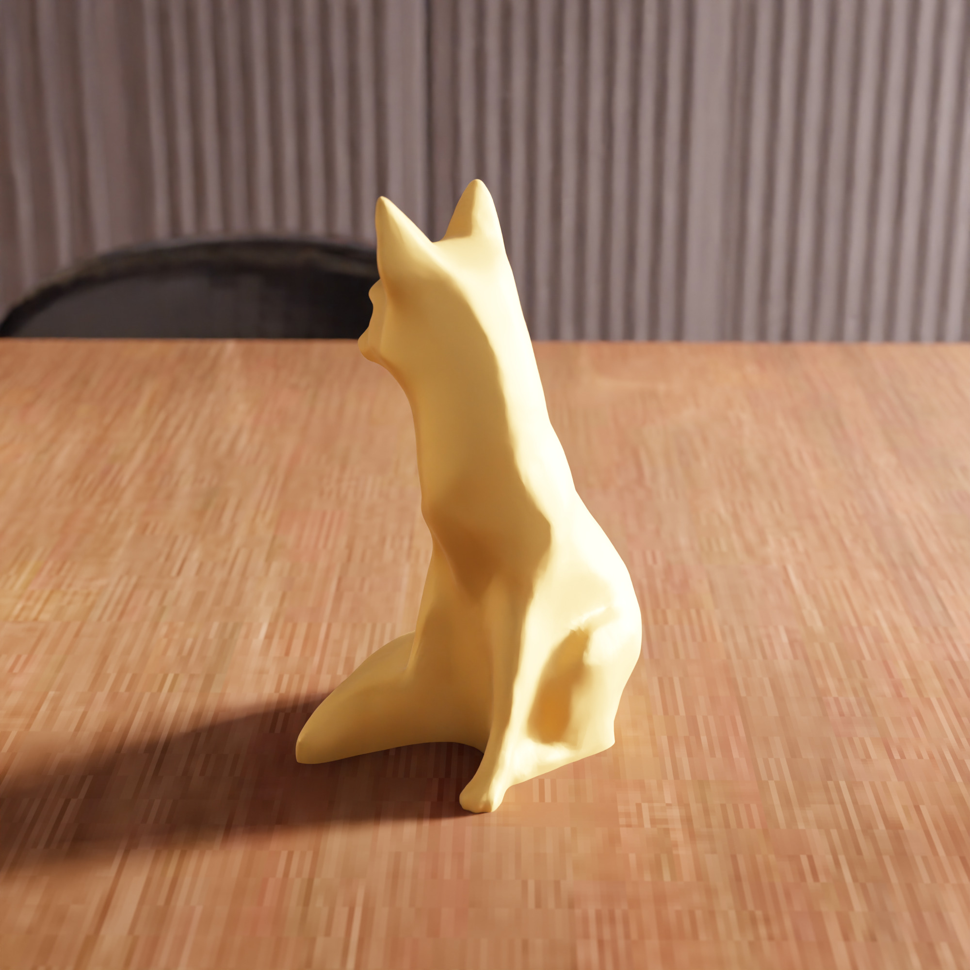 Fox STL File - 114 3D print model_1