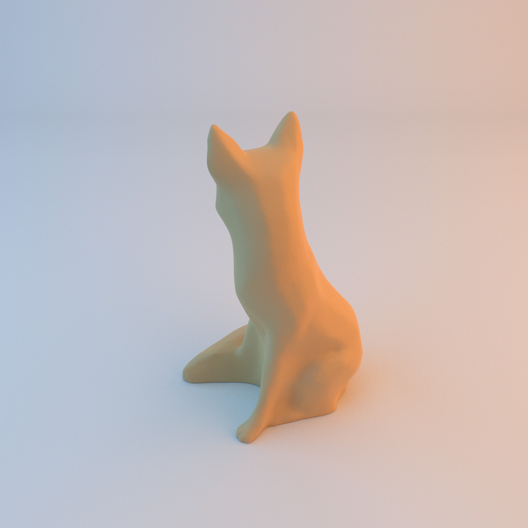Fox STL File - 114 3D print model_11