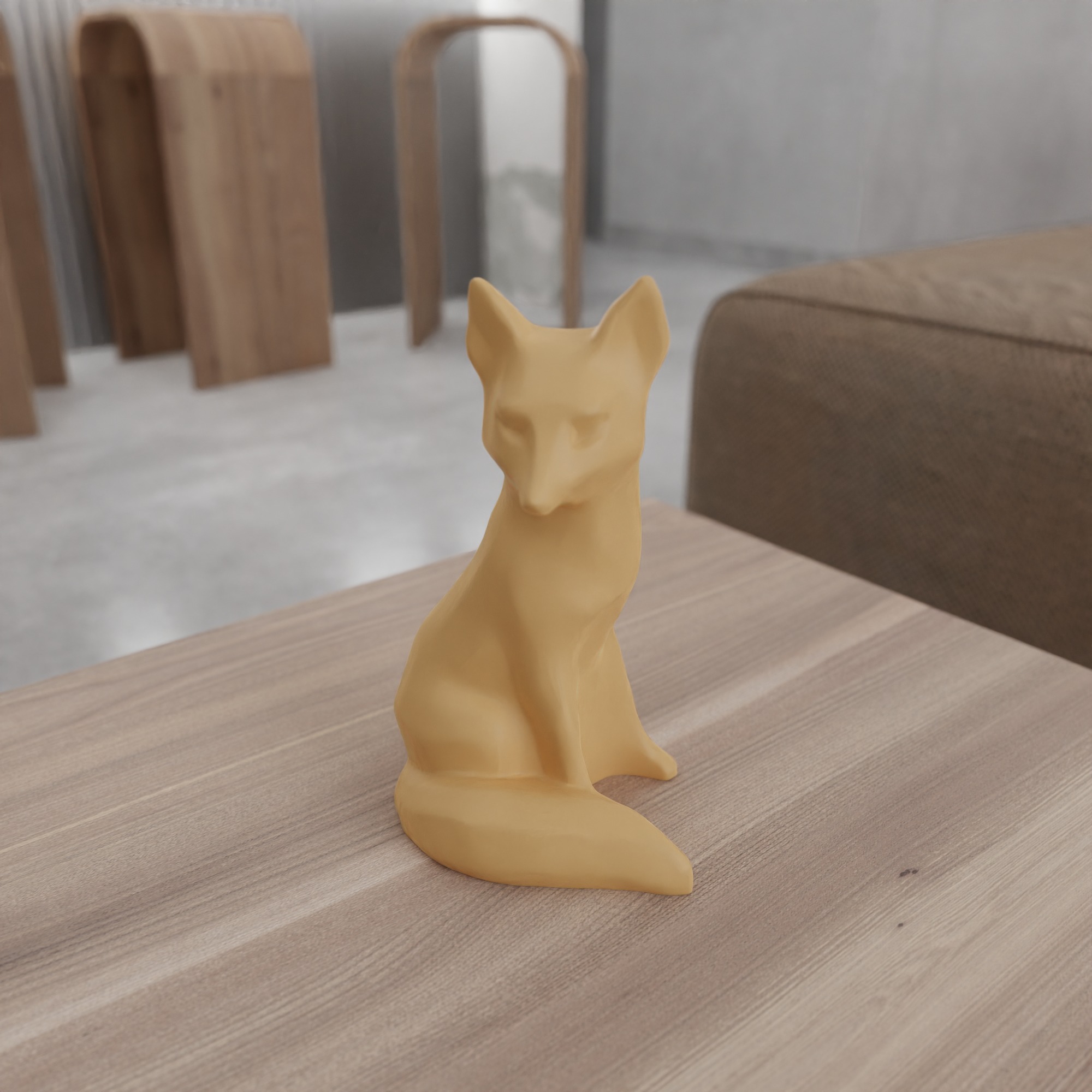 Fox STL File - 114 3D print model_8
