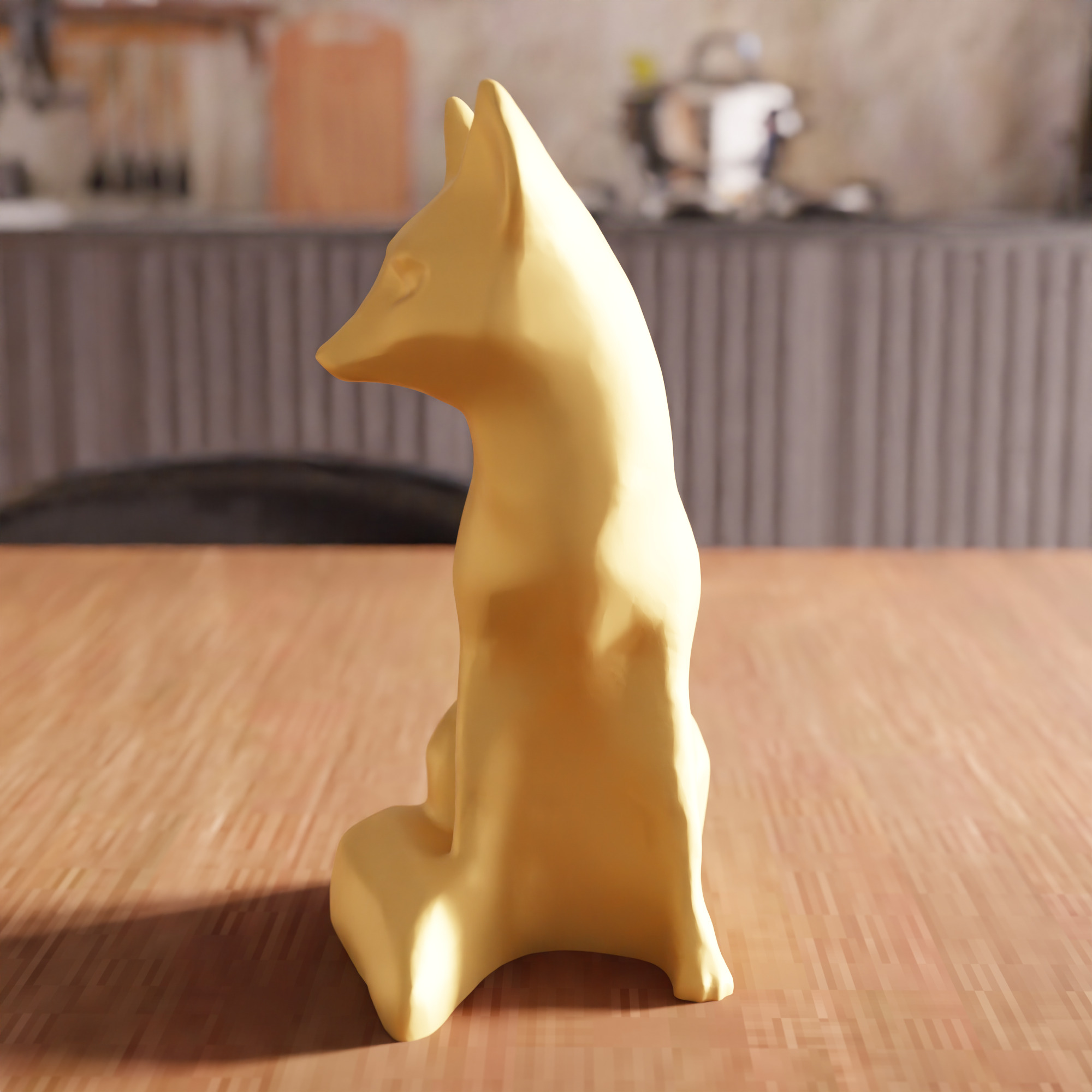 Fox STL File - 114 3D print model_4