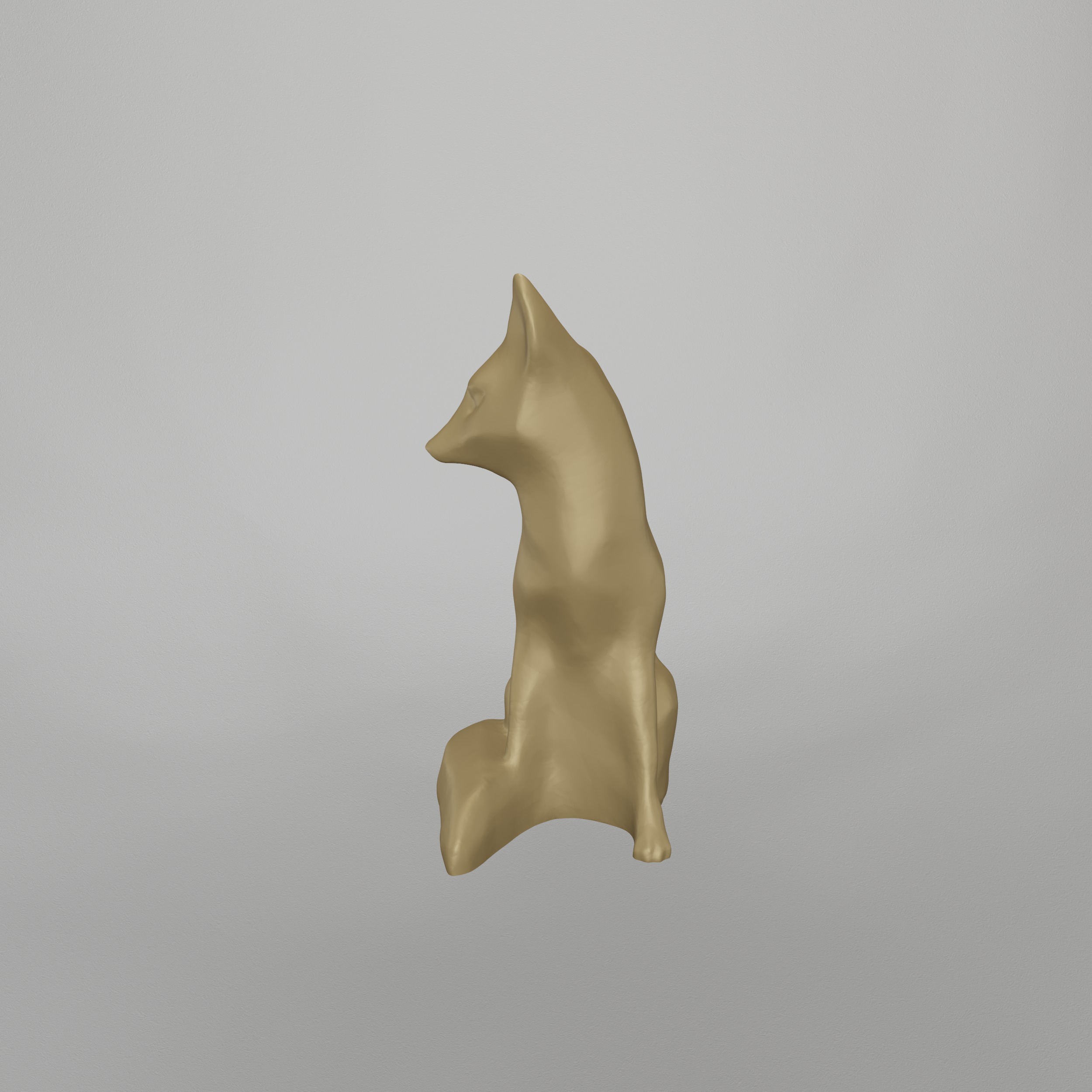 Fox STL File - 114 3D print model_12