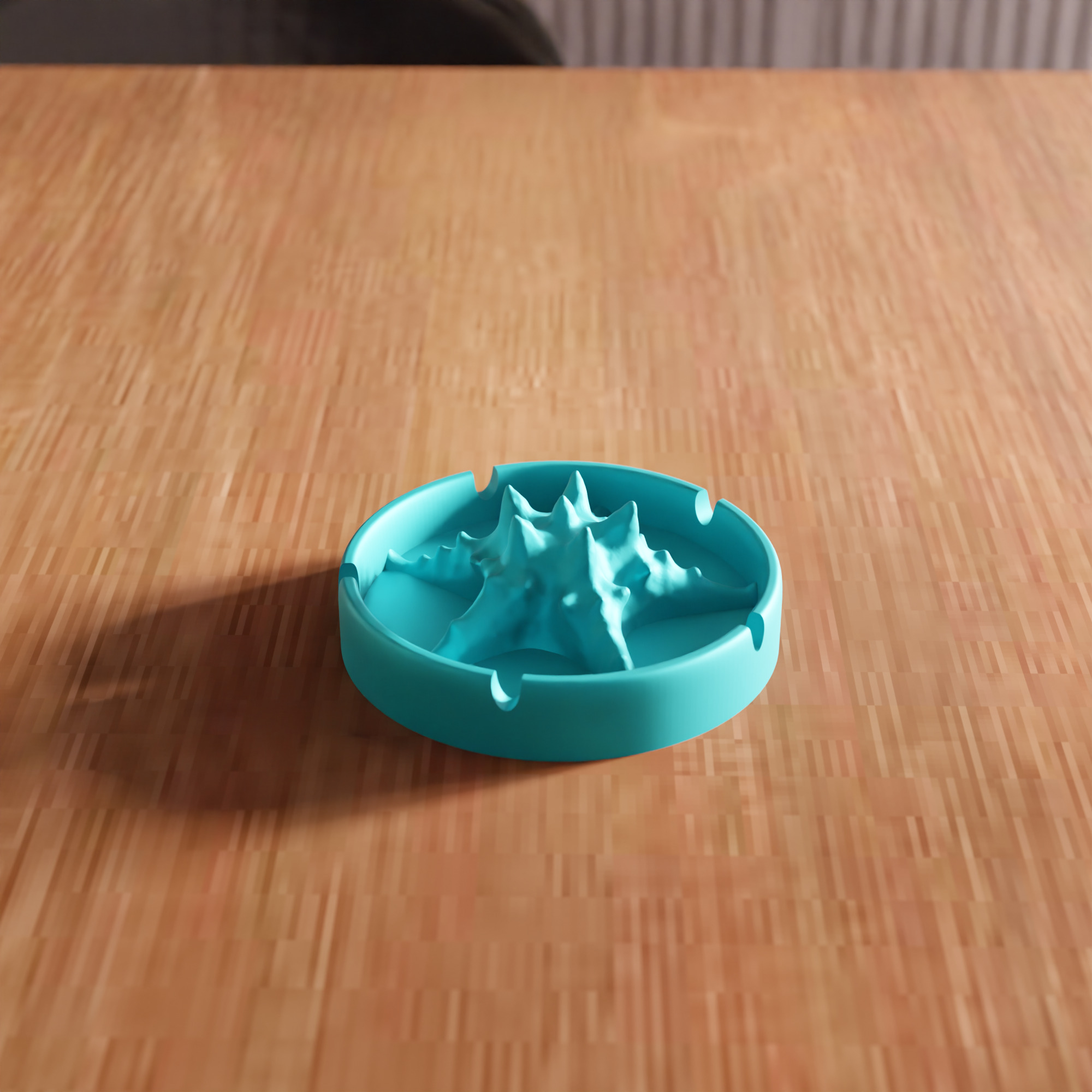 Starfish Ashtray STL File - 113 3D print model_5
