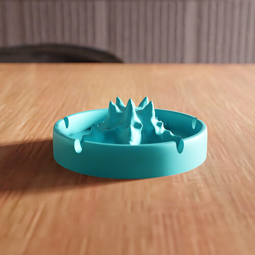 Starfish Ashtray STL File - 113 3D print model