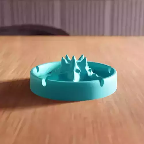 Starfish Ashtray STL File - 113 3D print model