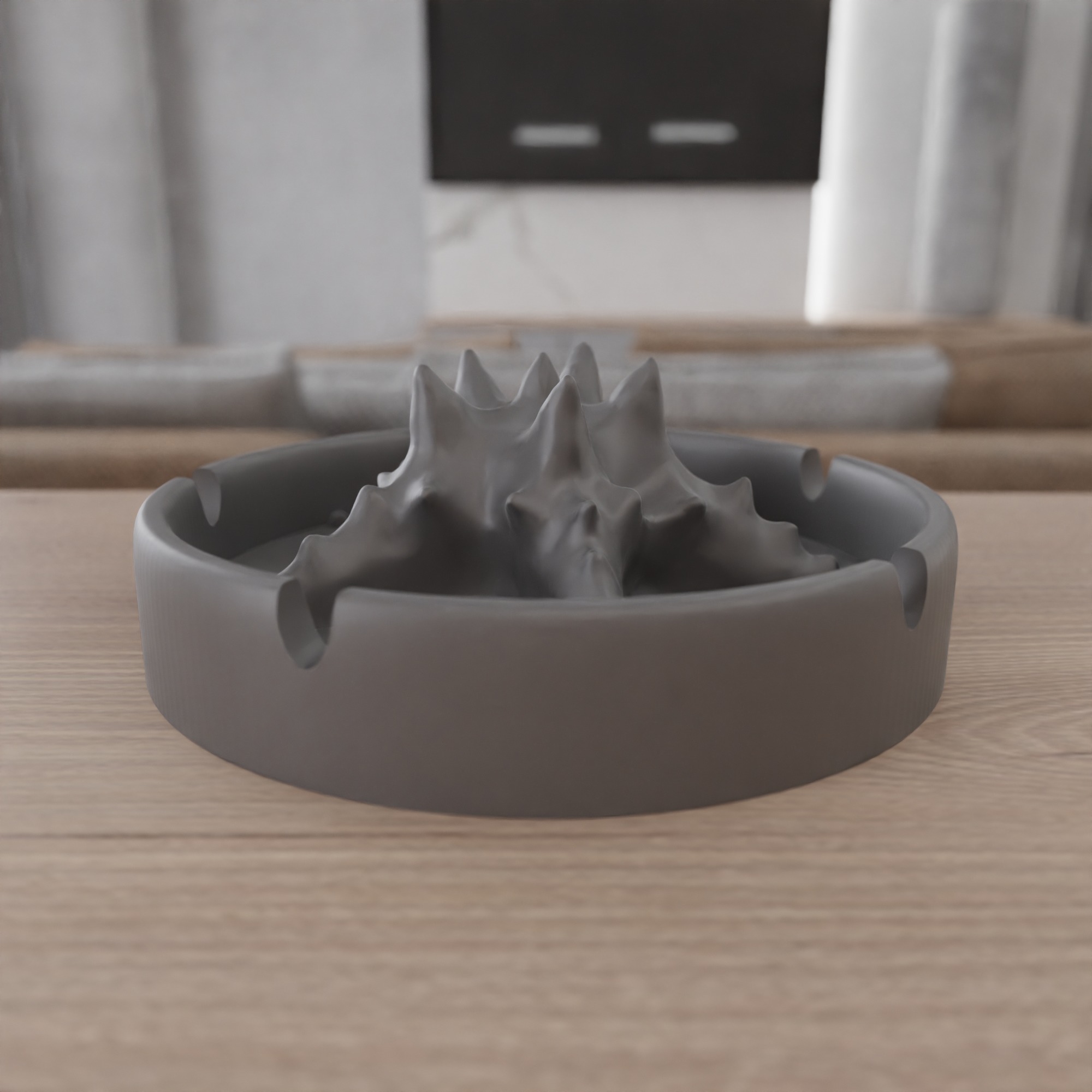 Starfish Ashtray STL File - 113 3D print model_11
