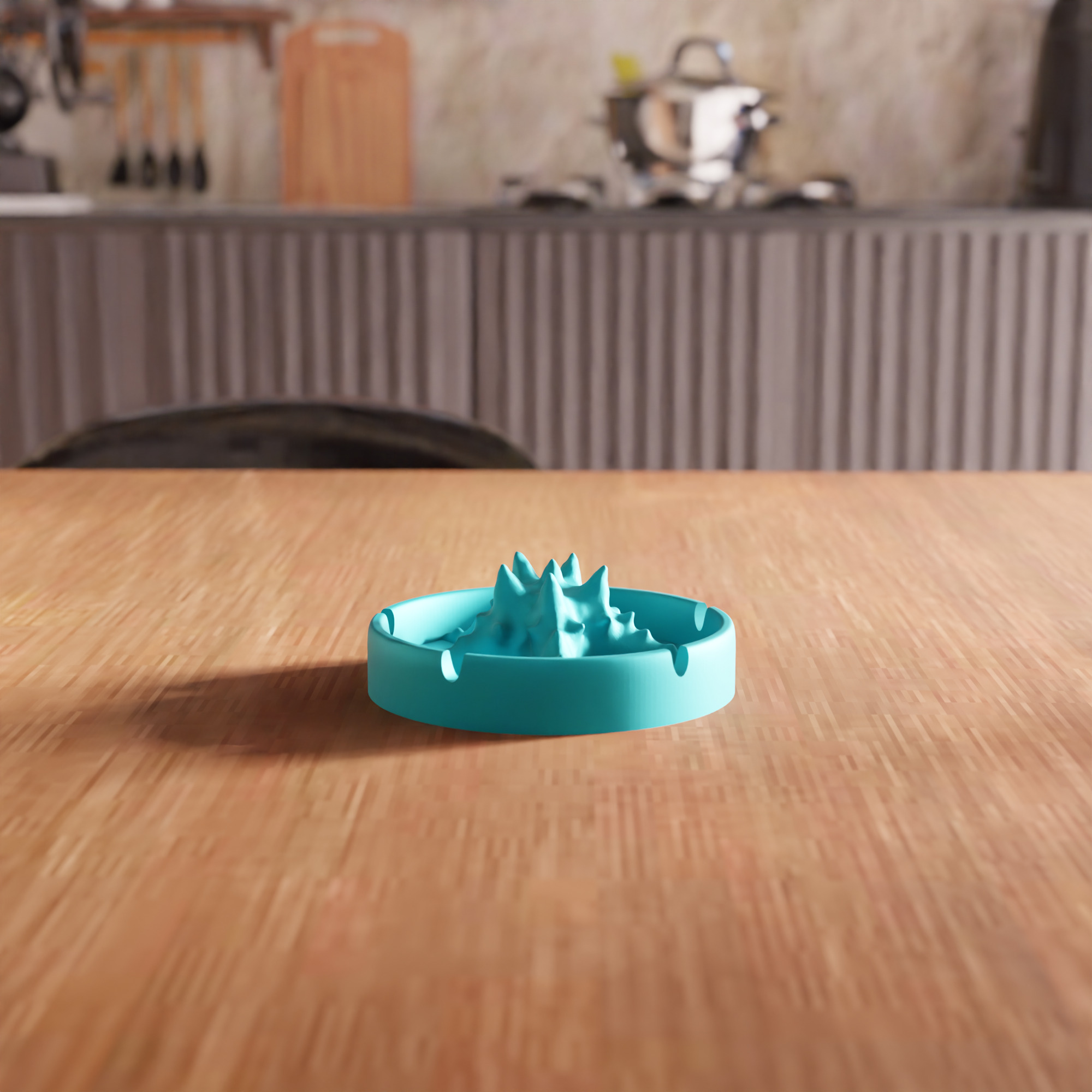 Starfish Ashtray STL File - 113 3D print model_4