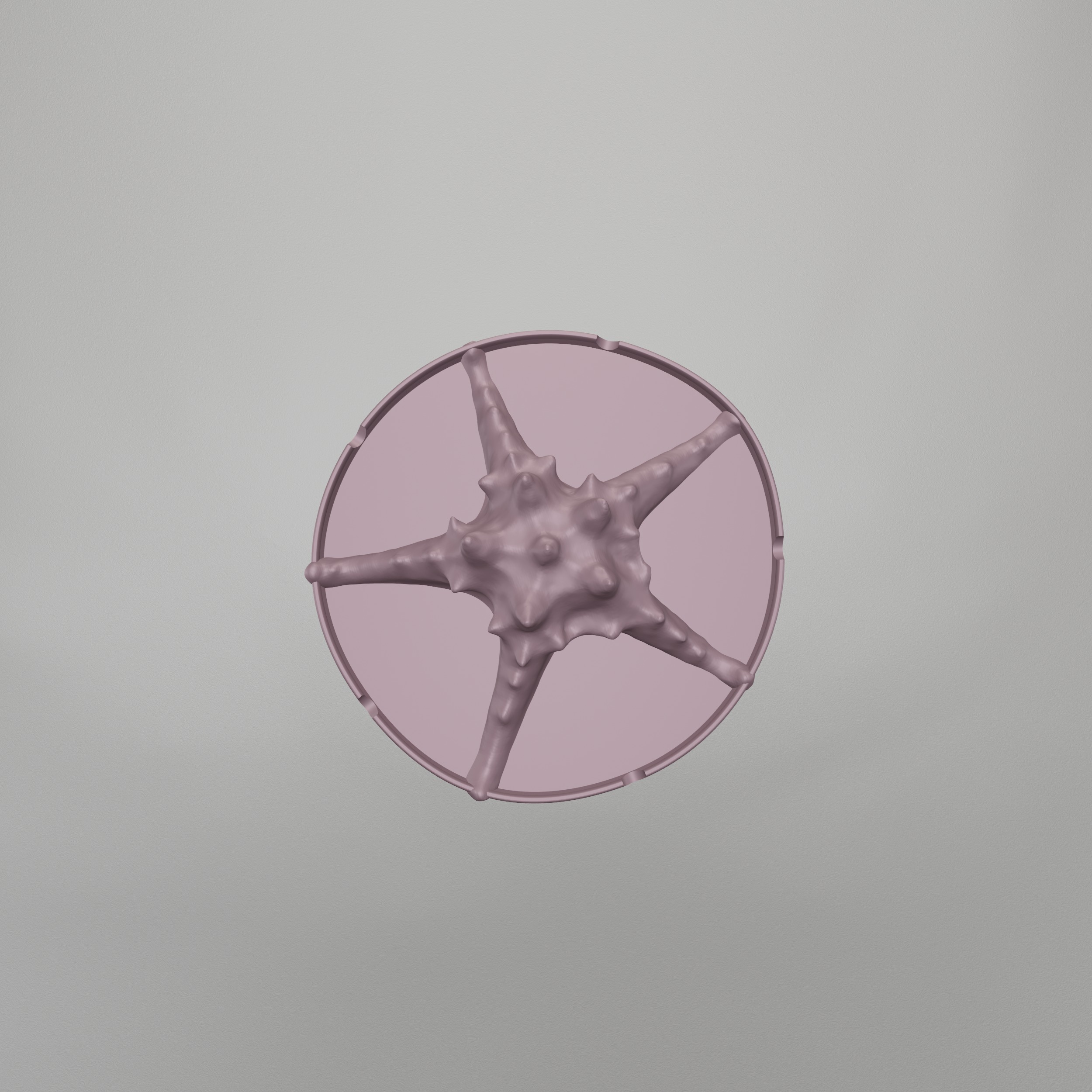 Starfish Ashtray STL File - 113 3D print model_12