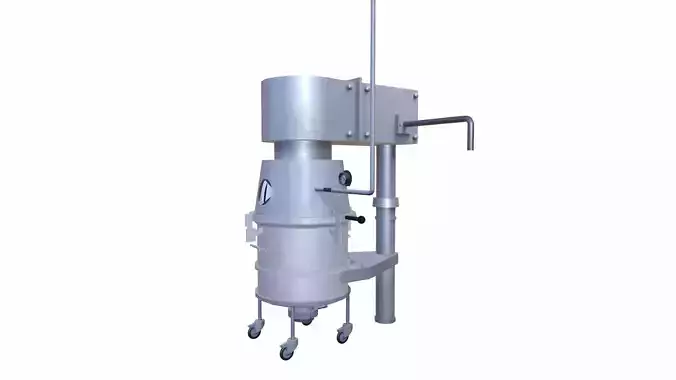 Mixer Machine Low-poly 3D model