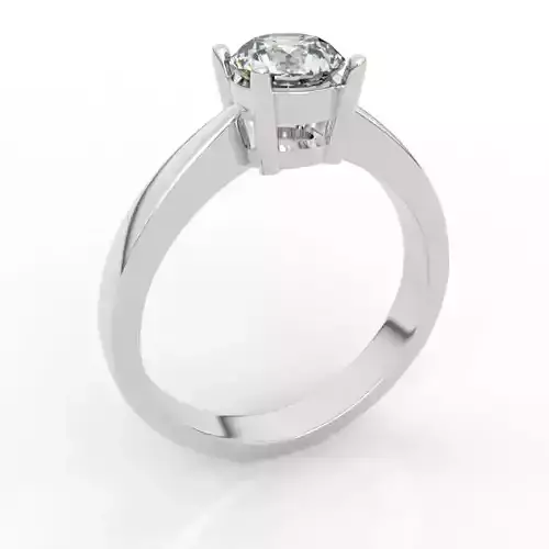 Timeless diamond engagement ring