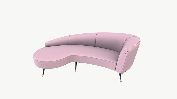 Curve Sofa 3D model