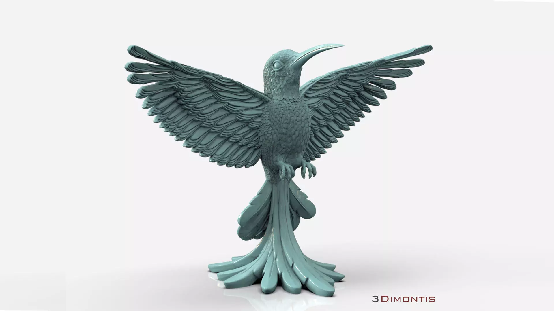 hummingbird 3D print model
