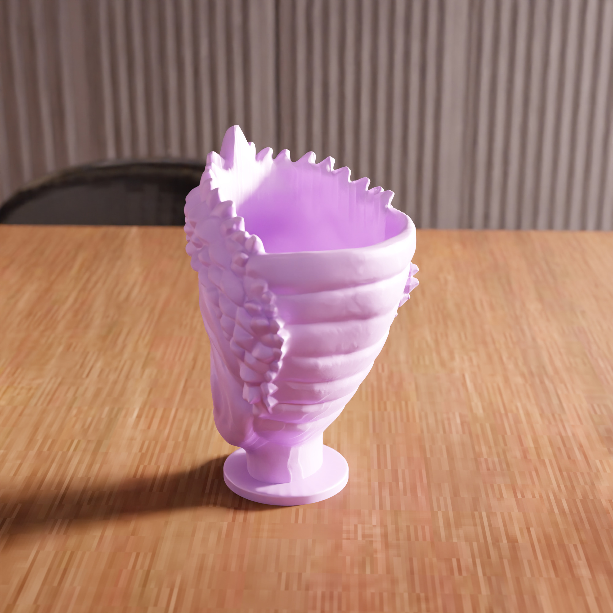 Hawaiian God Figure Vase STL File - 105 3D print model_2