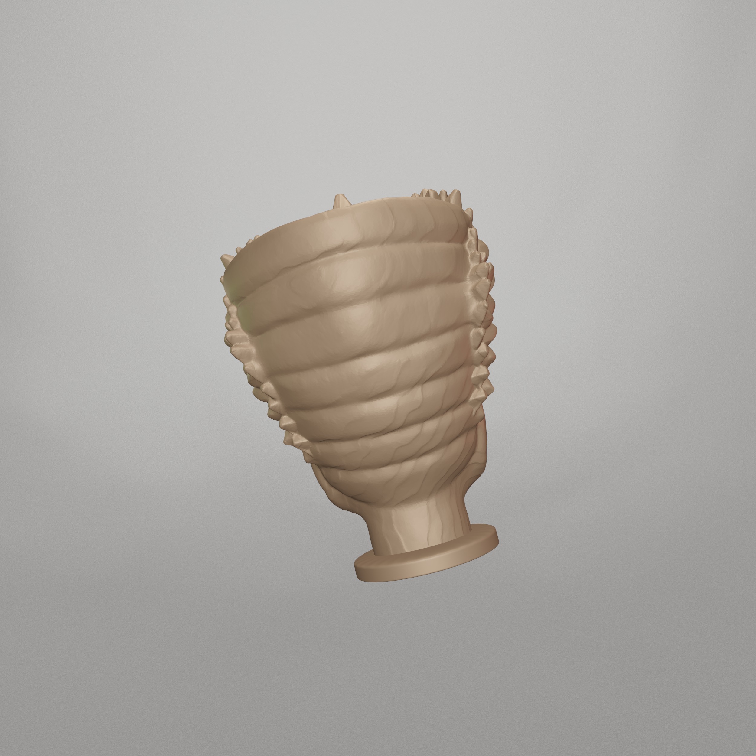 Hawaiian God Figure Vase STL File - 105 3D print model_14