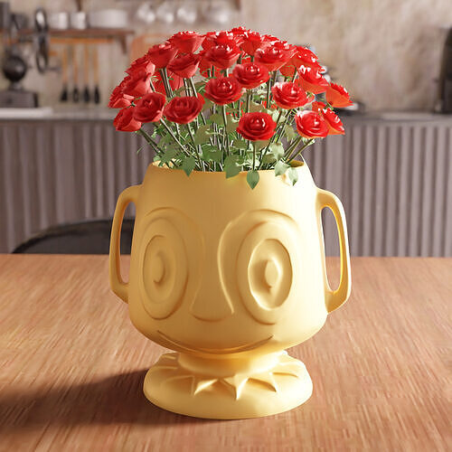 Ancient Style Vase STL File - 103 3D print model