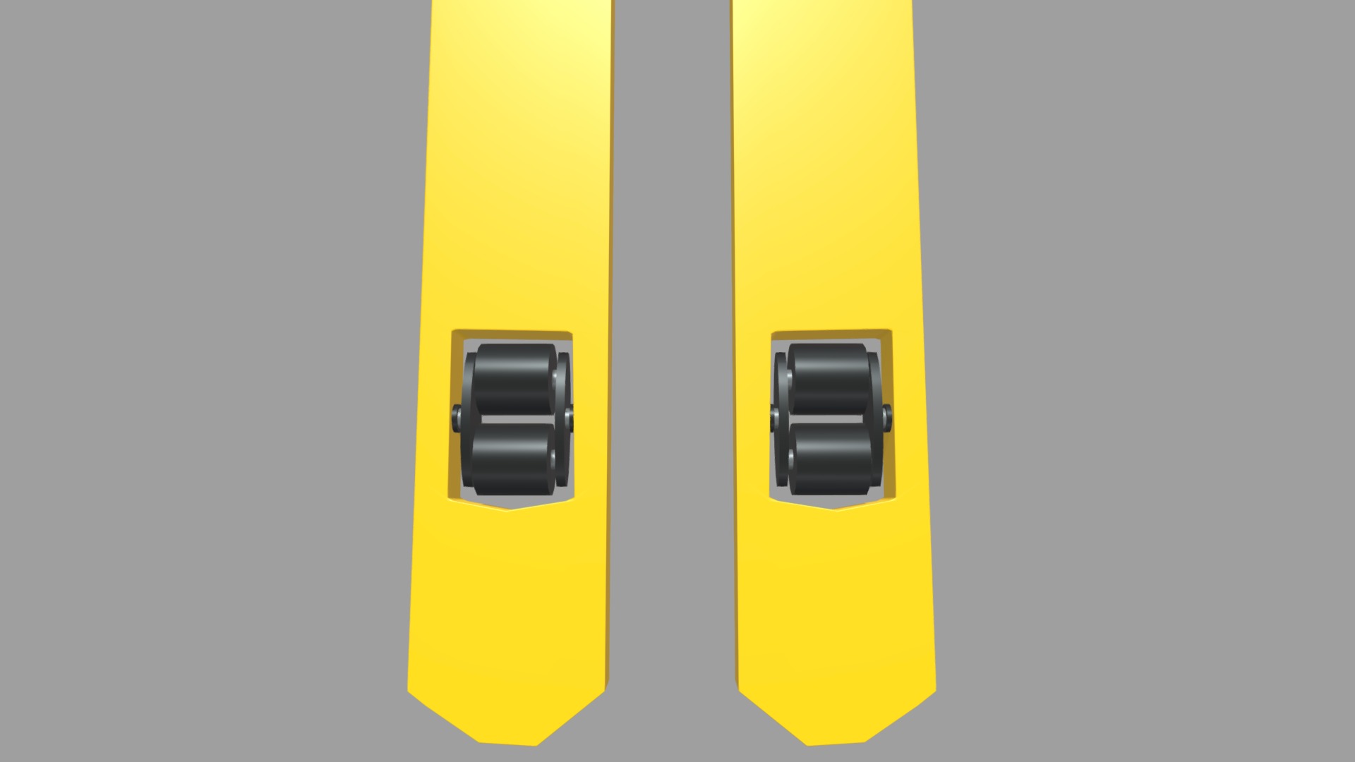 Hand Pallet Truck 01 Low-poly 3D model_3