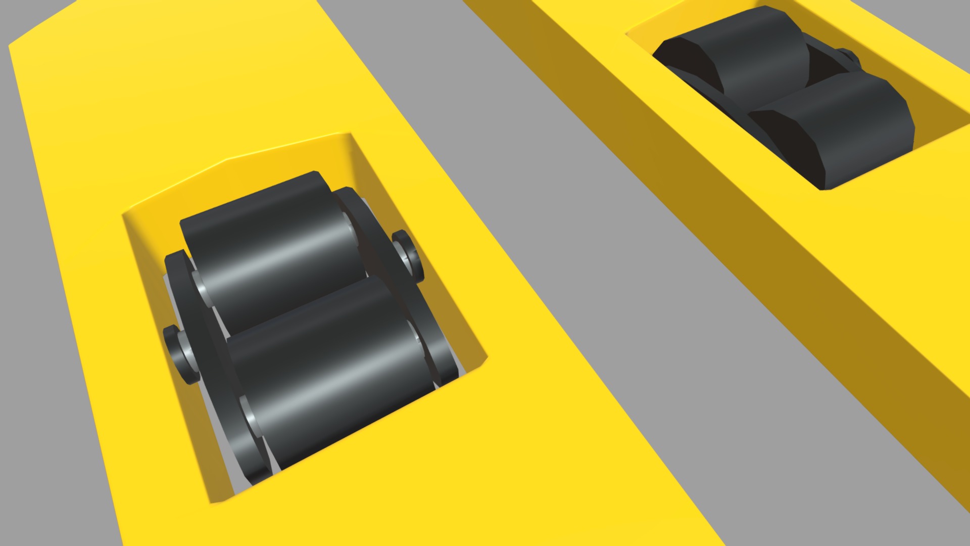 Hand Pallet Truck 01 Low-poly 3D model_4