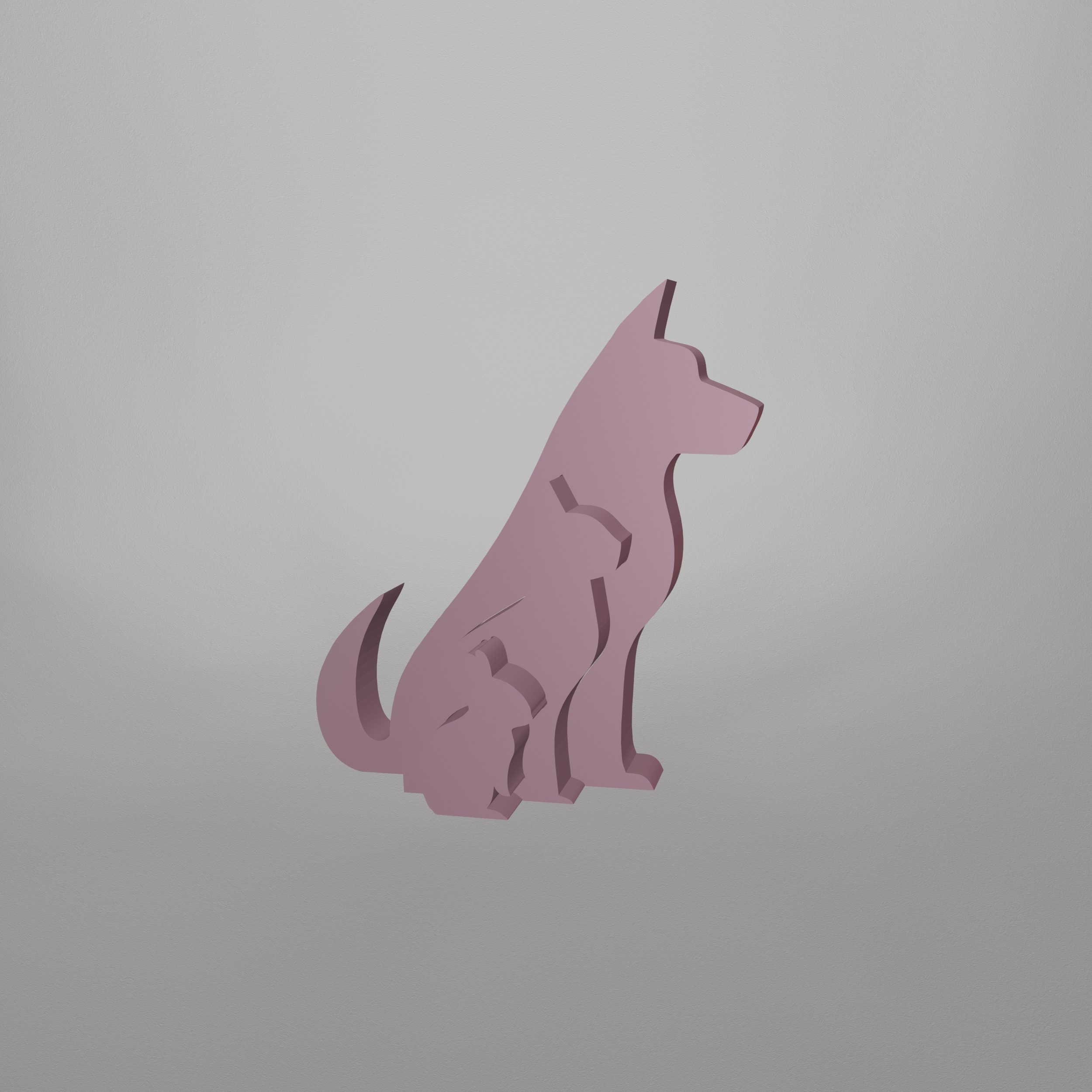 Dog Cat Rabbit Decor STL File - 102 3D print model_17