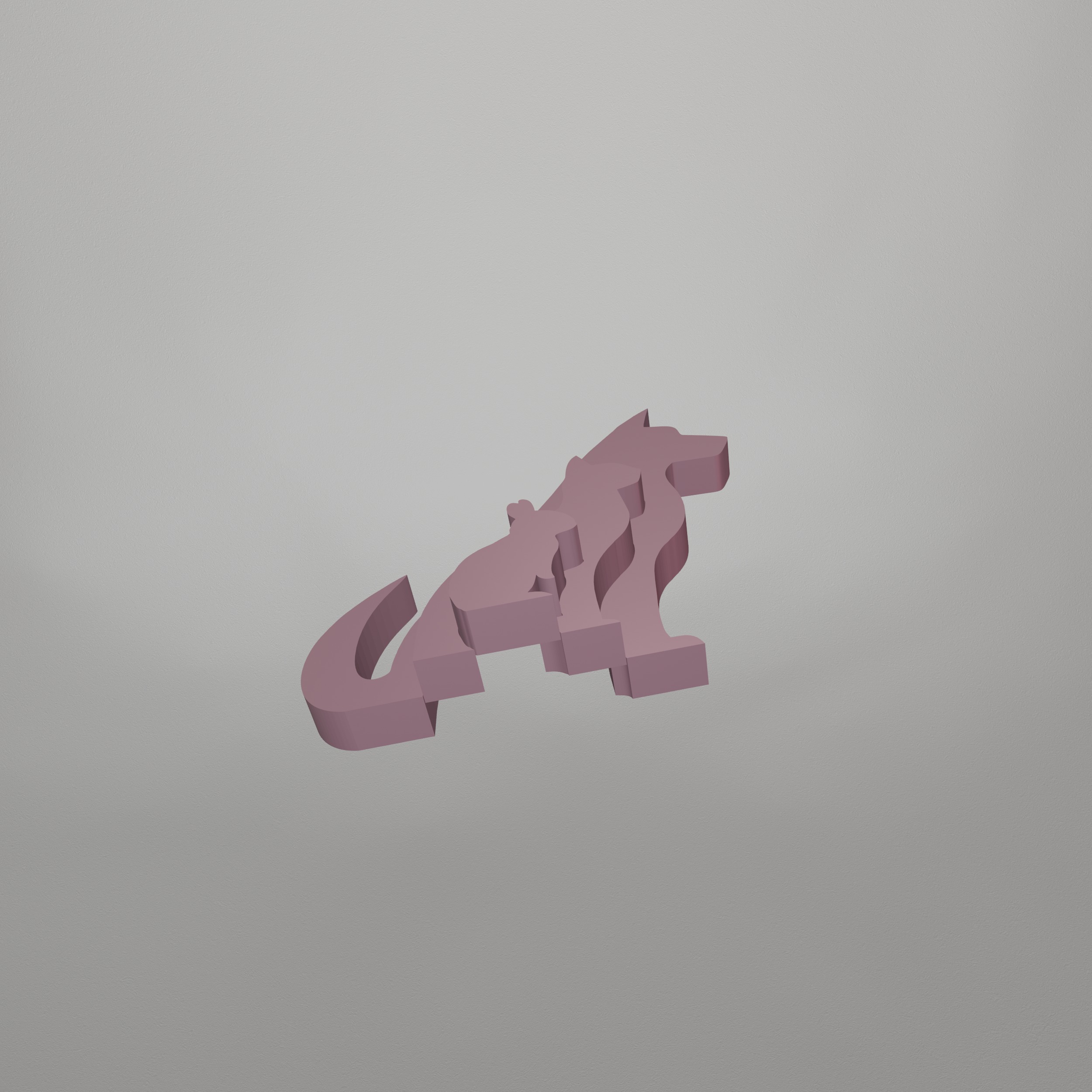 Dog Cat Rabbit Decor STL File - 102 3D print model_15