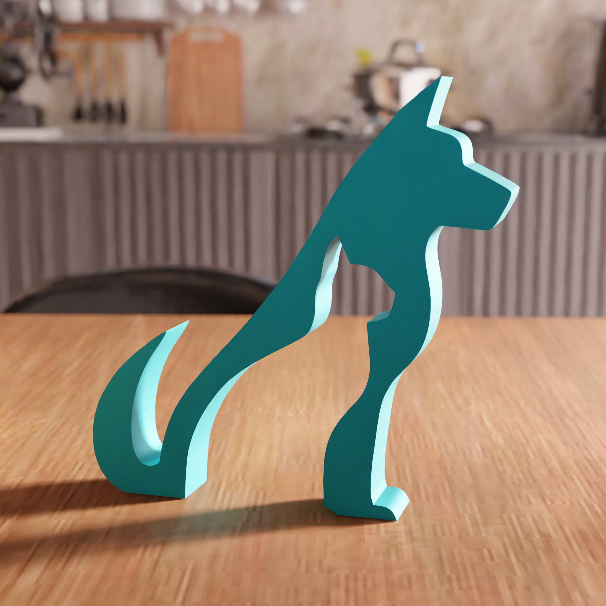Dog Cat Rabbit Decor STL File - 102 3D print model_4