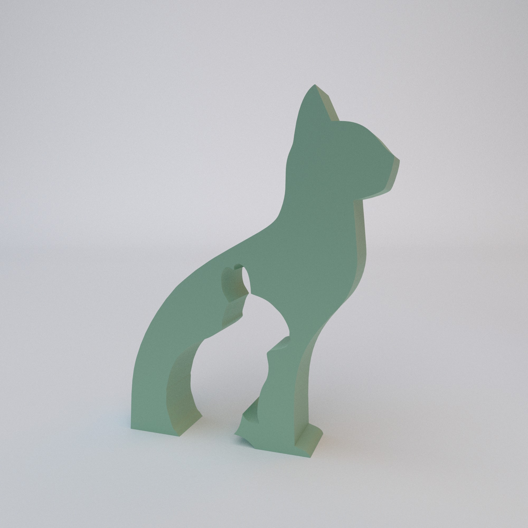 Dog Cat Rabbit Decor STL File - 102 3D print model_11