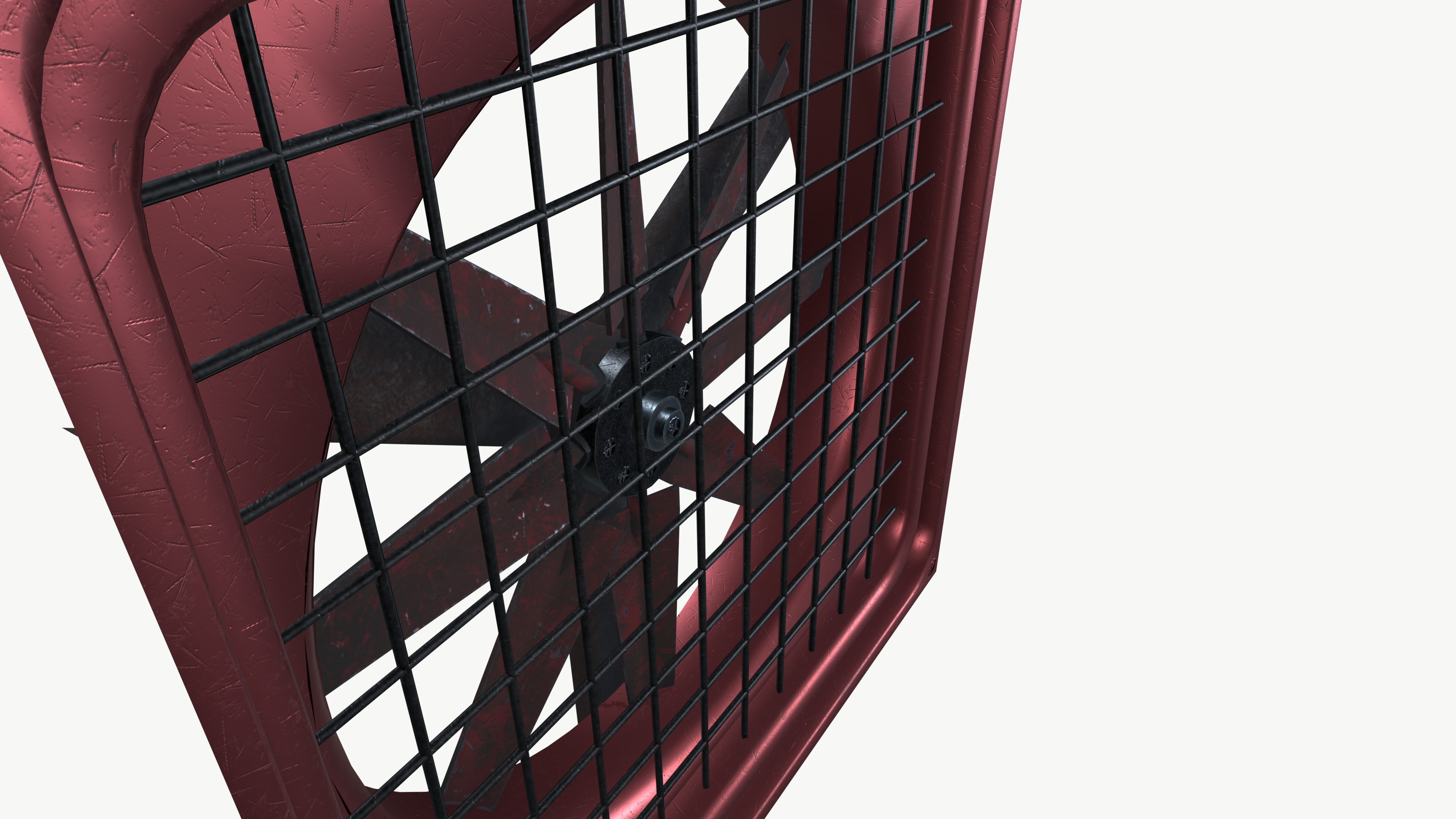 Ventilation Fan 3D model_6