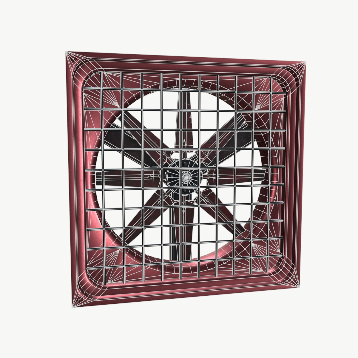 Ventilation Fan 3D model_7
