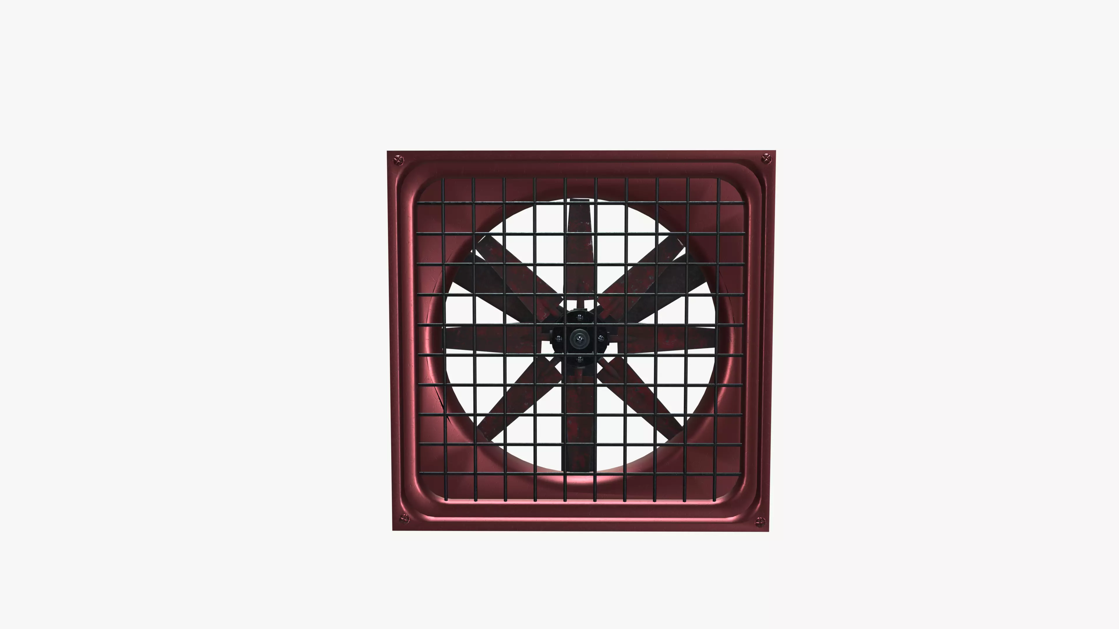 Ventilation Fan 3D model_0