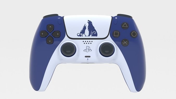 PlayStation DualSense Wireless Controller  God of War Ragnarok  3D model