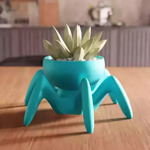 Spider Planter STL File - 100