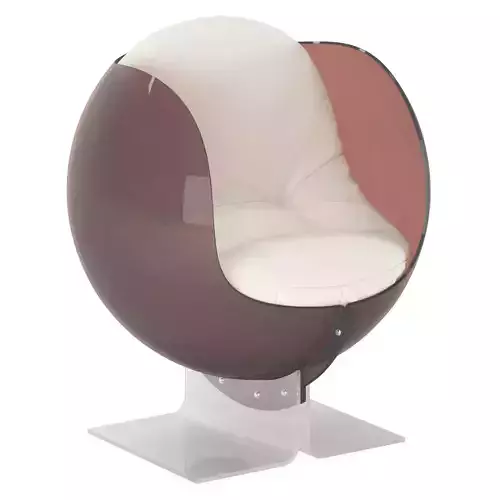 Armlesschair by Boris Tabakoff 3D model