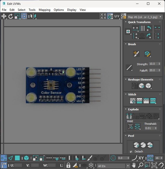 Color Sensor 3D model_31