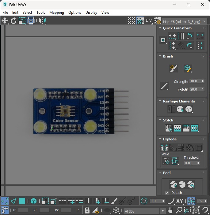 Color Sensor 3D model_37