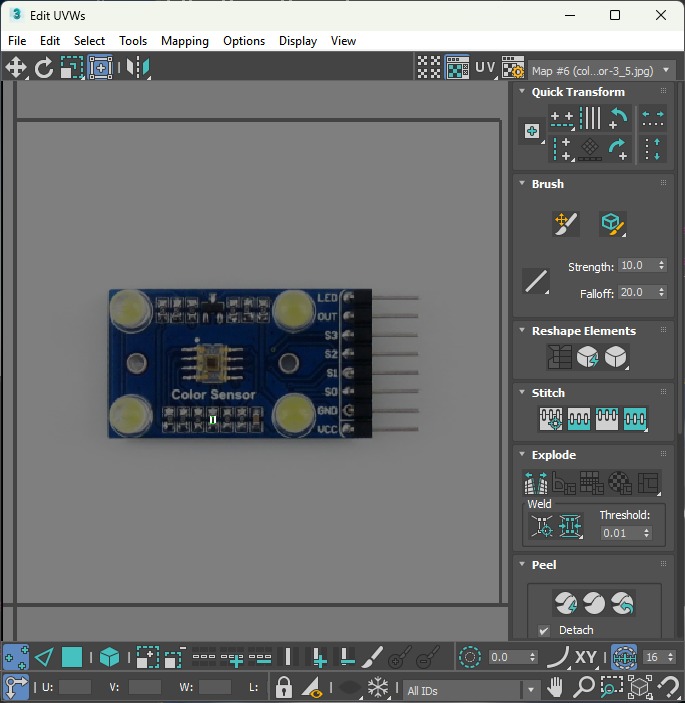 Color Sensor 3D model_41