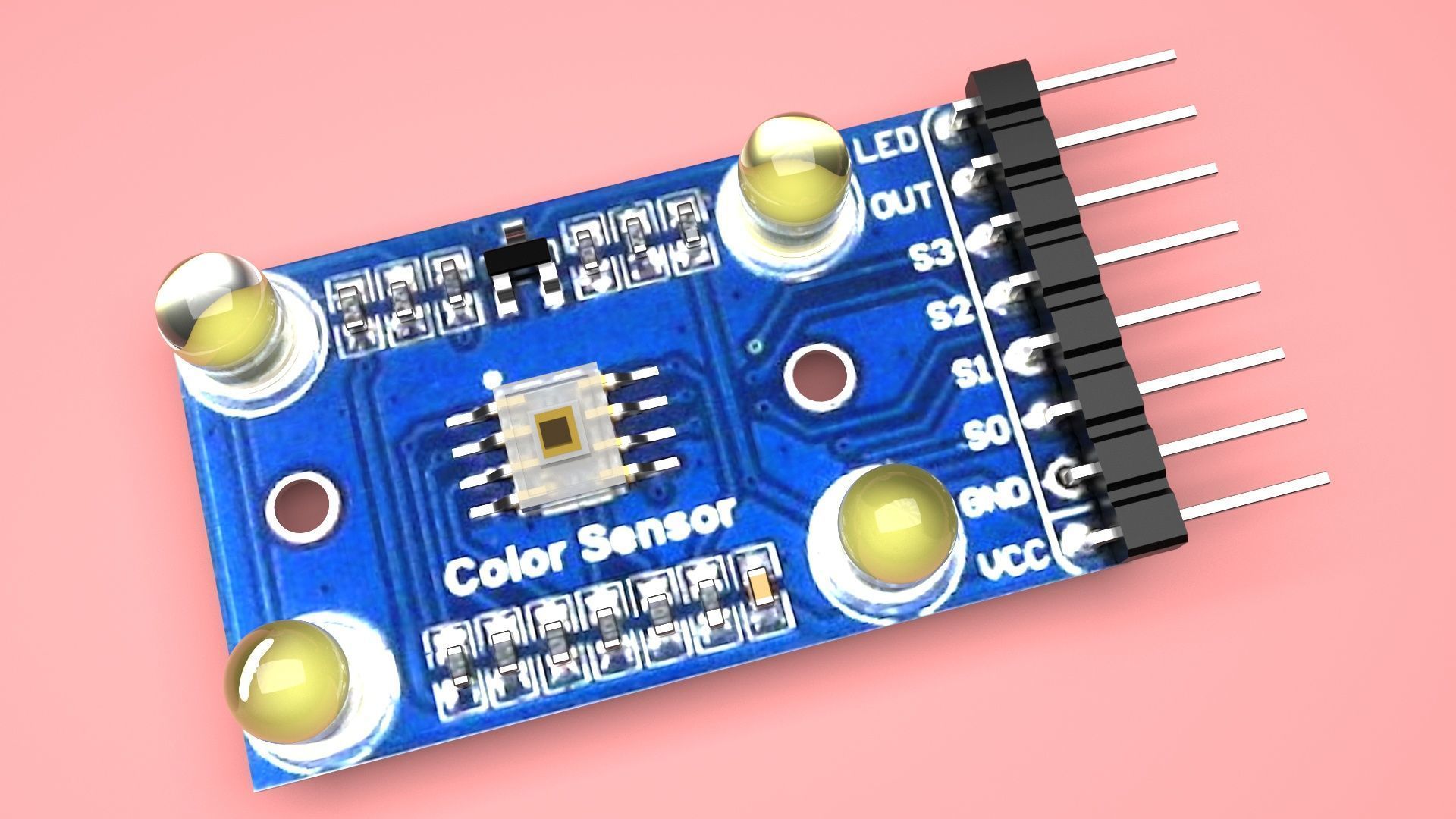 Color Sensor 3D model_27