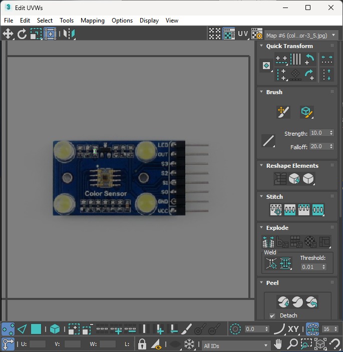 Color Sensor 3D model_39