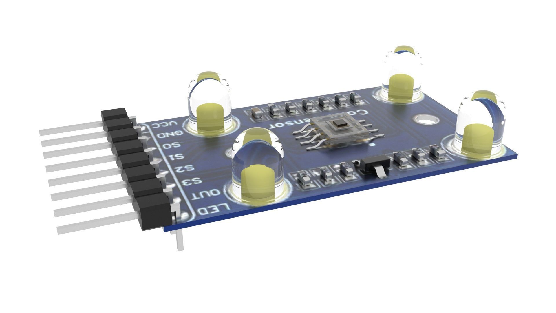 Color Sensor 3D model_2