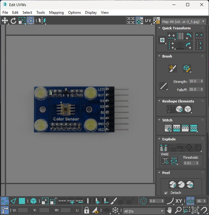 Color Sensor 3D model_40