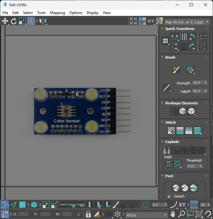 Color Sensor 3D model_32
